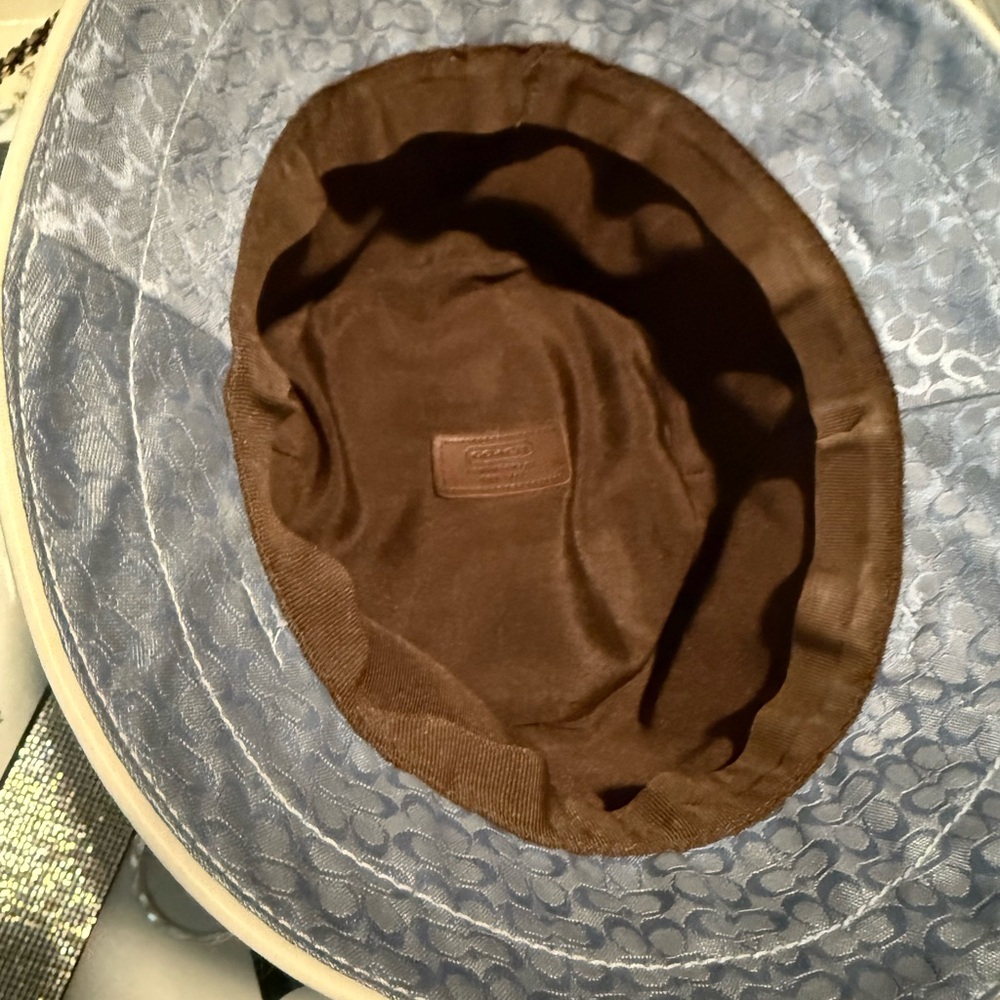 Coach Brown Fabric With Leather Patch - image 4